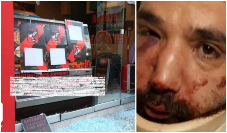 Θεσσαλονίκη: Η απάντηση του εργοδότη για τον ξυλοδαρμό του ντελιβερά – Η επίθεση στην πιτσαρία του (βίντεο)